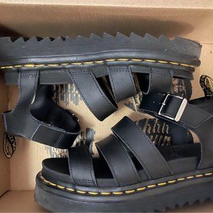 Dr. Martens Blaire Women Hydro Leather Gladiator Sandal